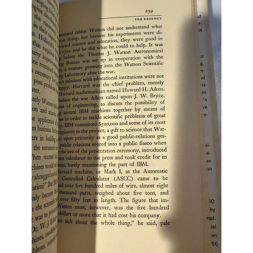 The Lengthening Shadow, Life of Thomas J Watson - 1962 - Hardcover First Edition